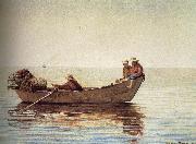 Winslow Homer 3 boys oil painting reproduction